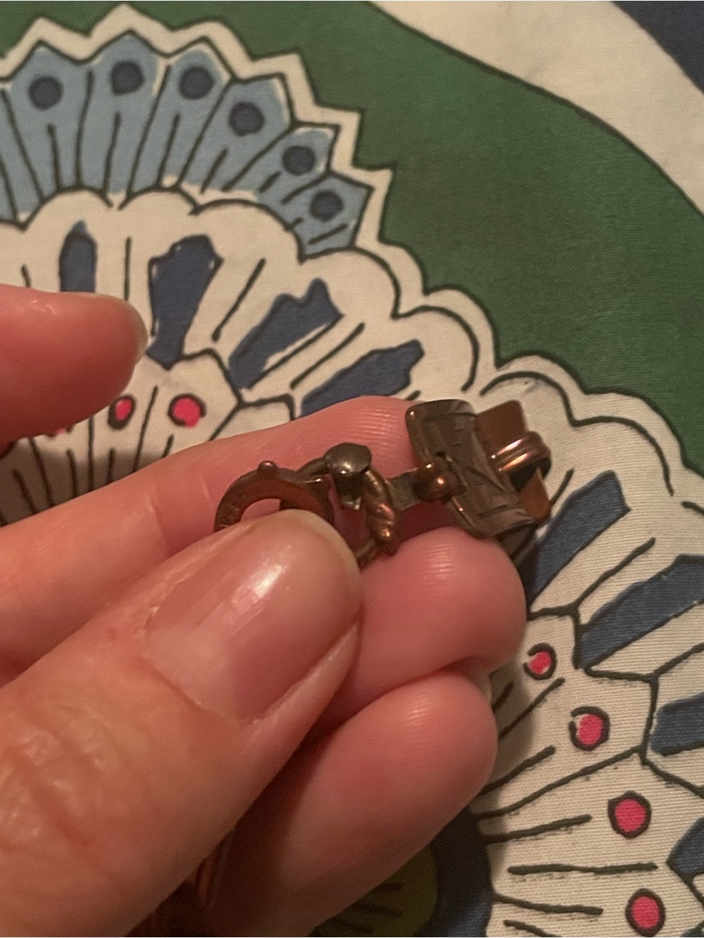 Source Unknown Vintage Copper Western style Link Bracelet - Picture 4 of 5